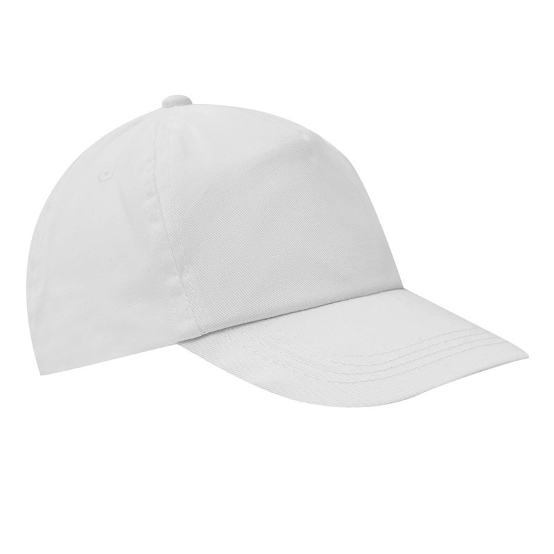 Wit kinder petje, kinder baseball cap