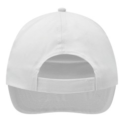 Wit kinder petje, kinder baseball cap