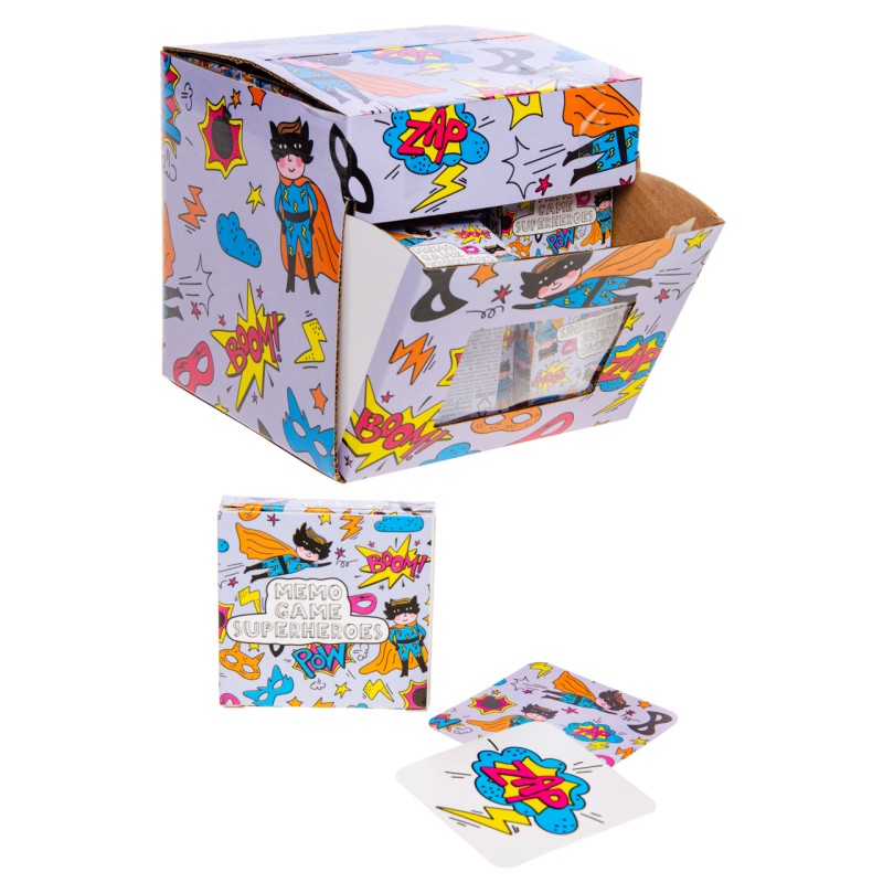 Mini memory superhelden