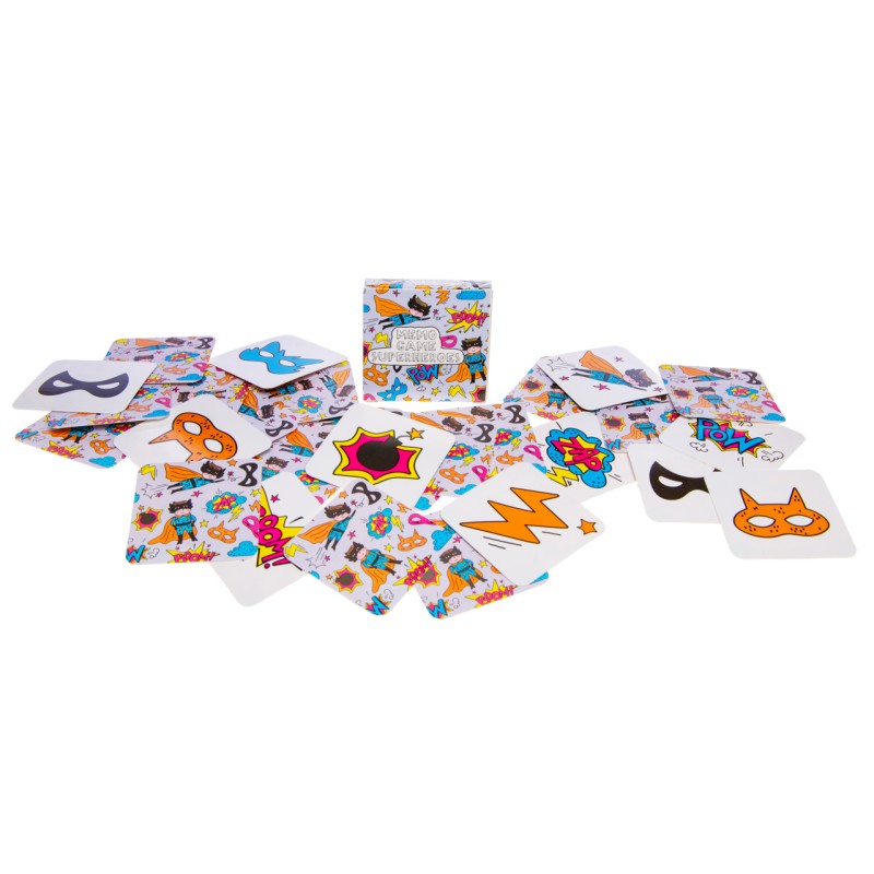Mini memory superhelden