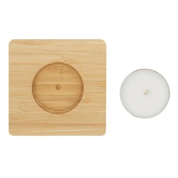 Waxinelichthouder bamboe