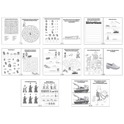 Sint kleur- en puzzel boekje
