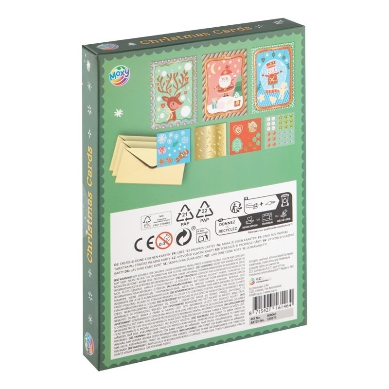 Kerstkaarten maken (3 st.)