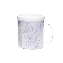 Kleur je eigen Halloween mok