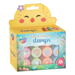 Zelfinktende stempels Pasen (12 st.)