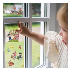 Fien & Teun raamstickers