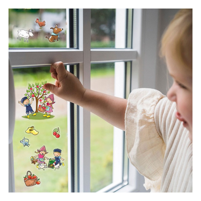 Fien & Teun raamstickers