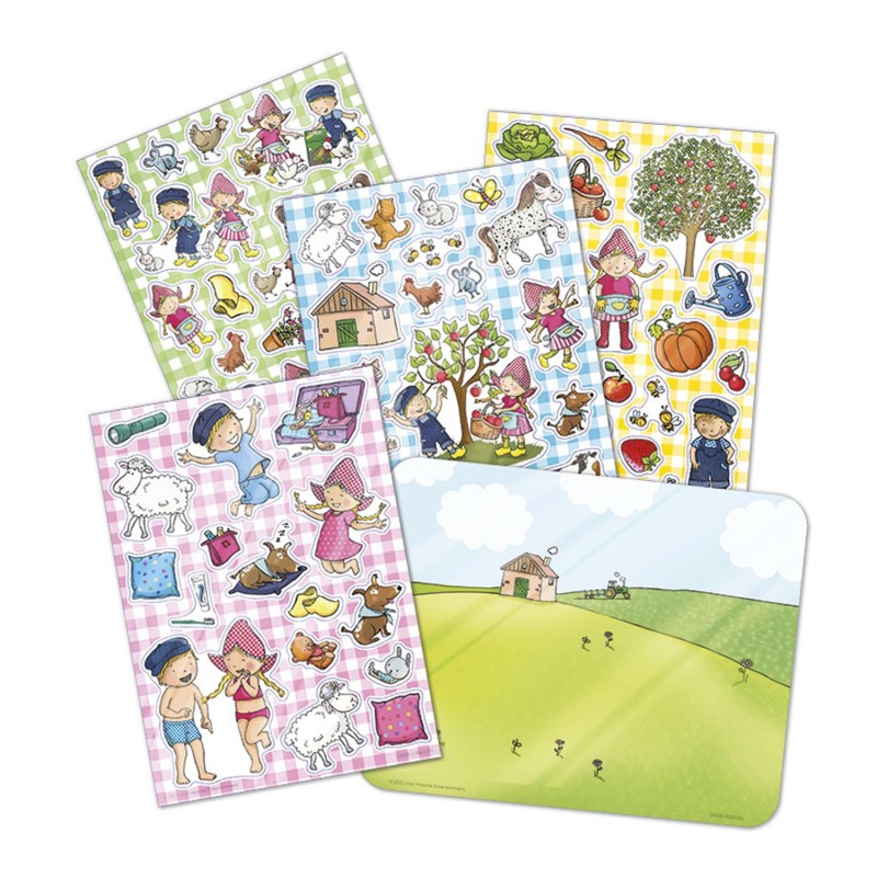 Fien & Teun raamstickers