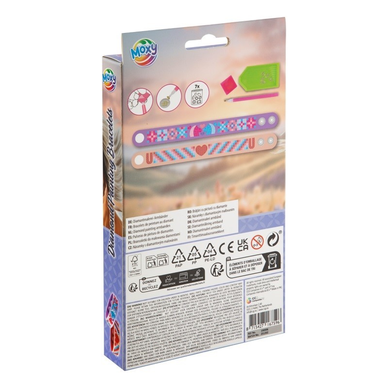 Diamond painting armbanden maken (2 st.)