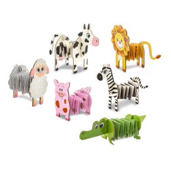 Accordeon dieren maken (3 st.)