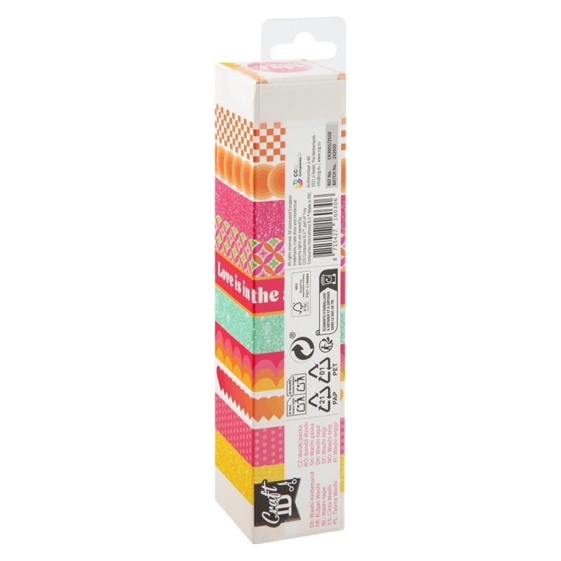 Washi tape 10 rollen