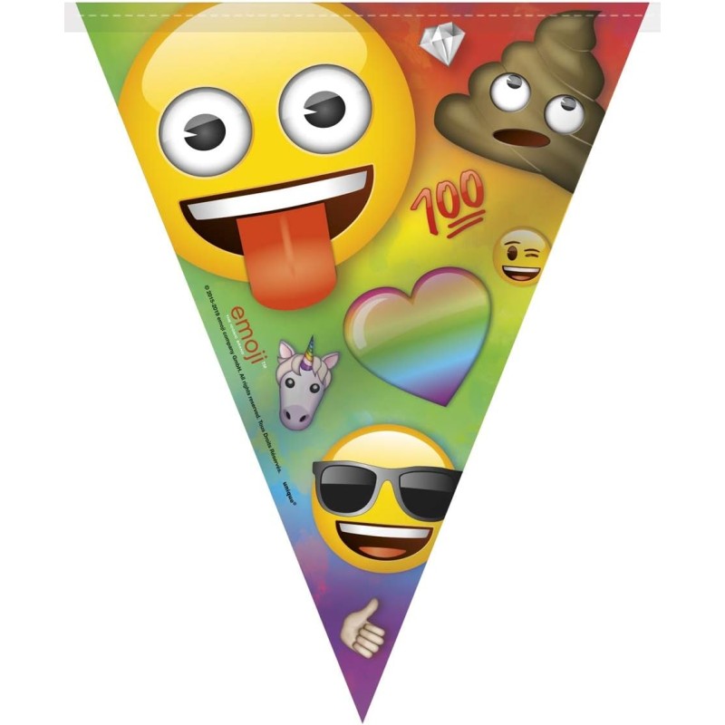 Emoji party set 7-delig