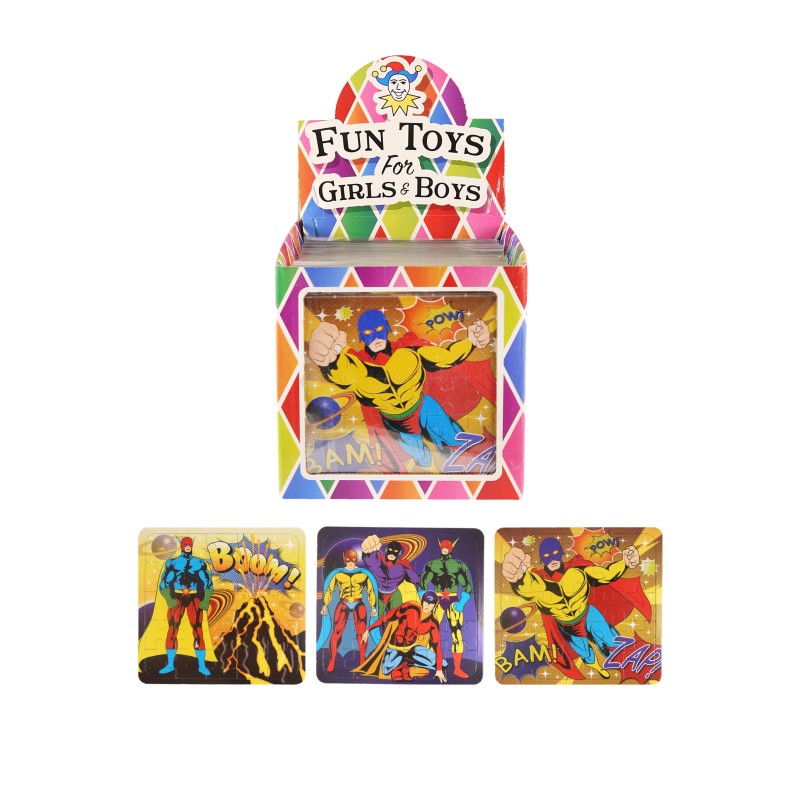 Puzzel superhelden