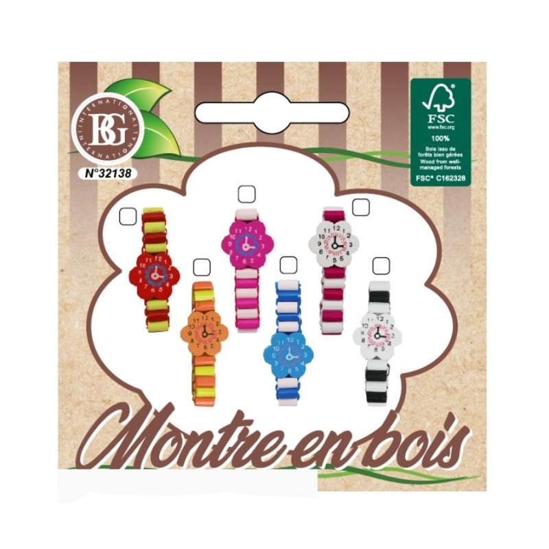 Horloge armband hout