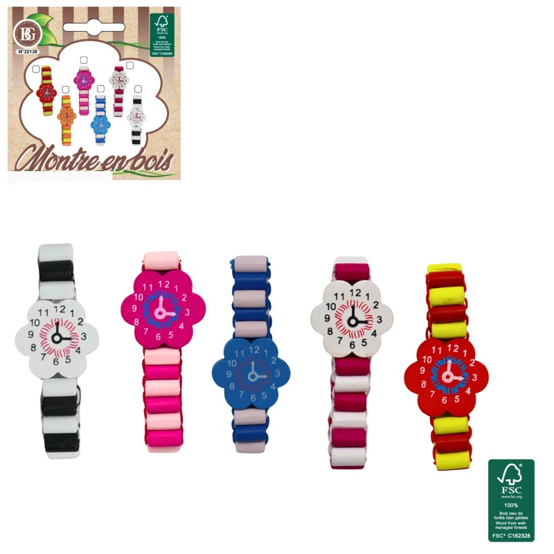 Horloge armband hout