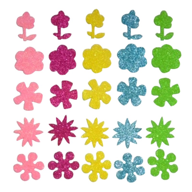 Foamstickers bloemen