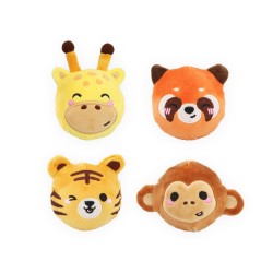 Pluche jungle stuiterbal