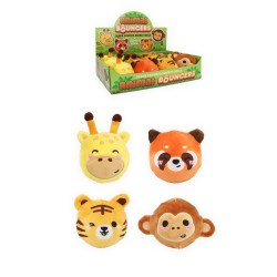 Pluche jungle stuiterbal