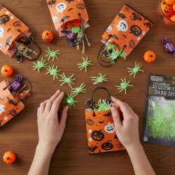 Glow in the dark spinnen