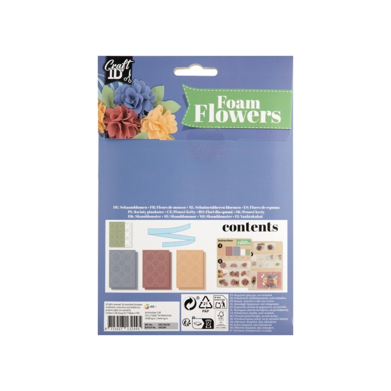 Foam bloemen maken