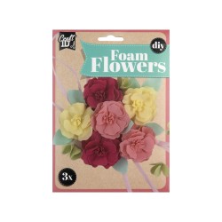 Foam bloemen maken