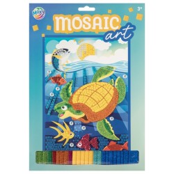 Mozaïek kunst glitter A4