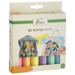 3D textielverf (6 st.)