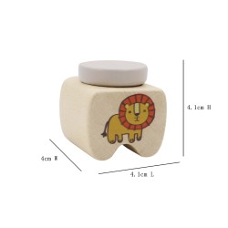 Tandendoosje met dieren opdruk