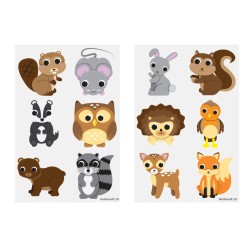 Tattoo vel bosdieren