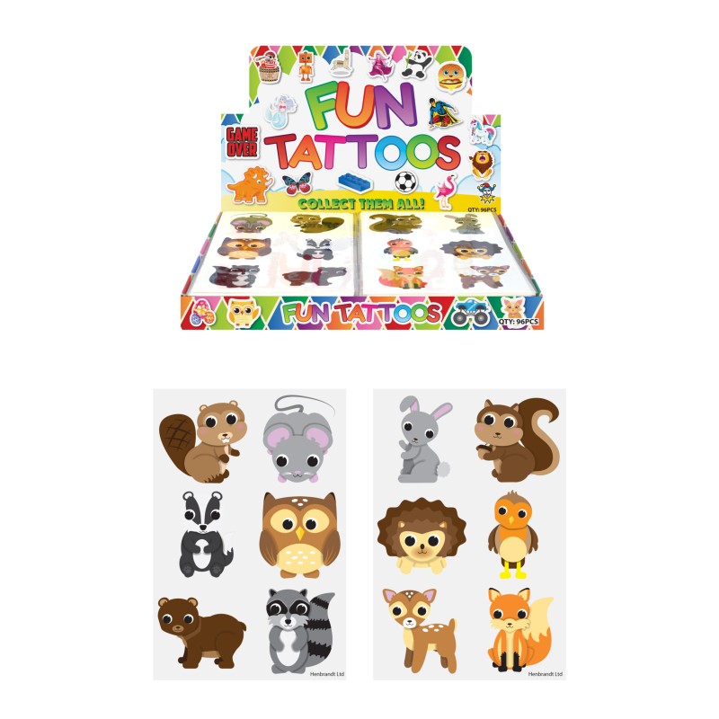 Tattoo vel bosdieren