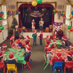 Kerstmuts kinder maat