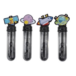 Bellenblaas met figuur space