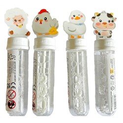 Bellenblaas met figuur boerderij