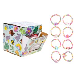 Houten armband met figuur