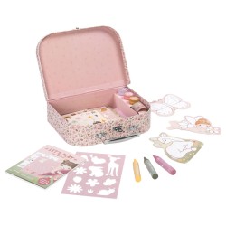 Little Dutch Kleurkoffer Rosa Fairy Garden