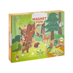 Magneet fun 65-delig bosdieren
