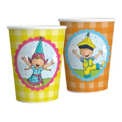 Fien & Teun bekers (8 st.)