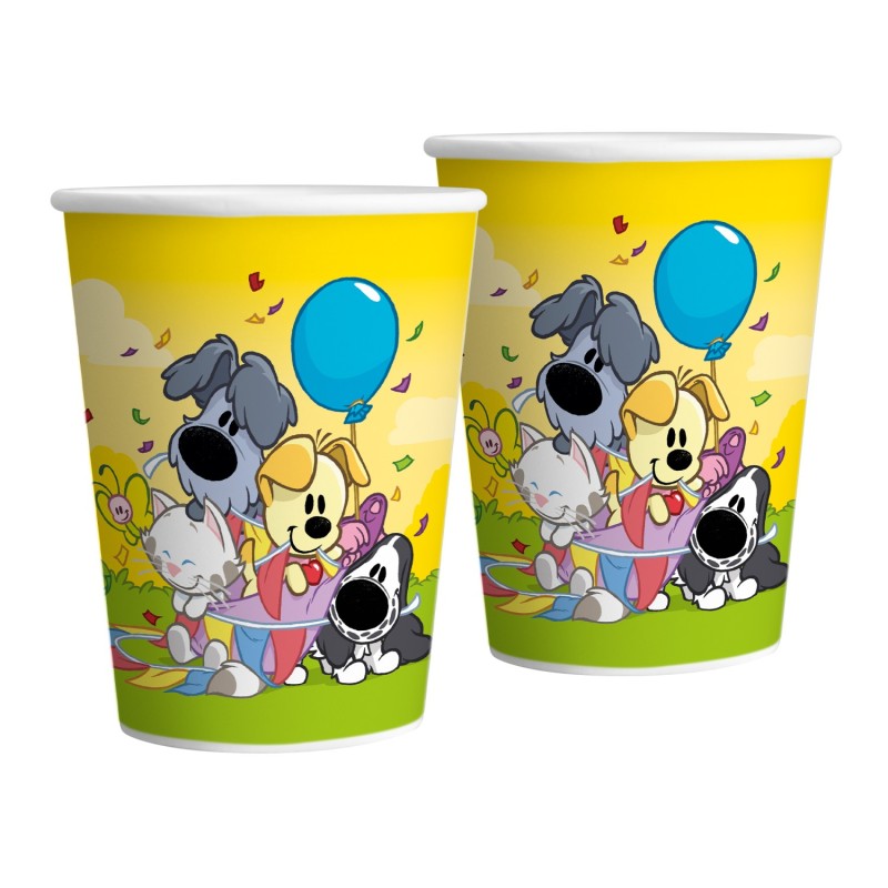 Woezel & Pip bekers (8 st.)