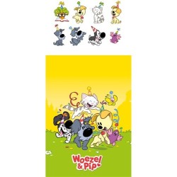 Woezel & Pip uitdeelzakjes met stickers (8 st.)