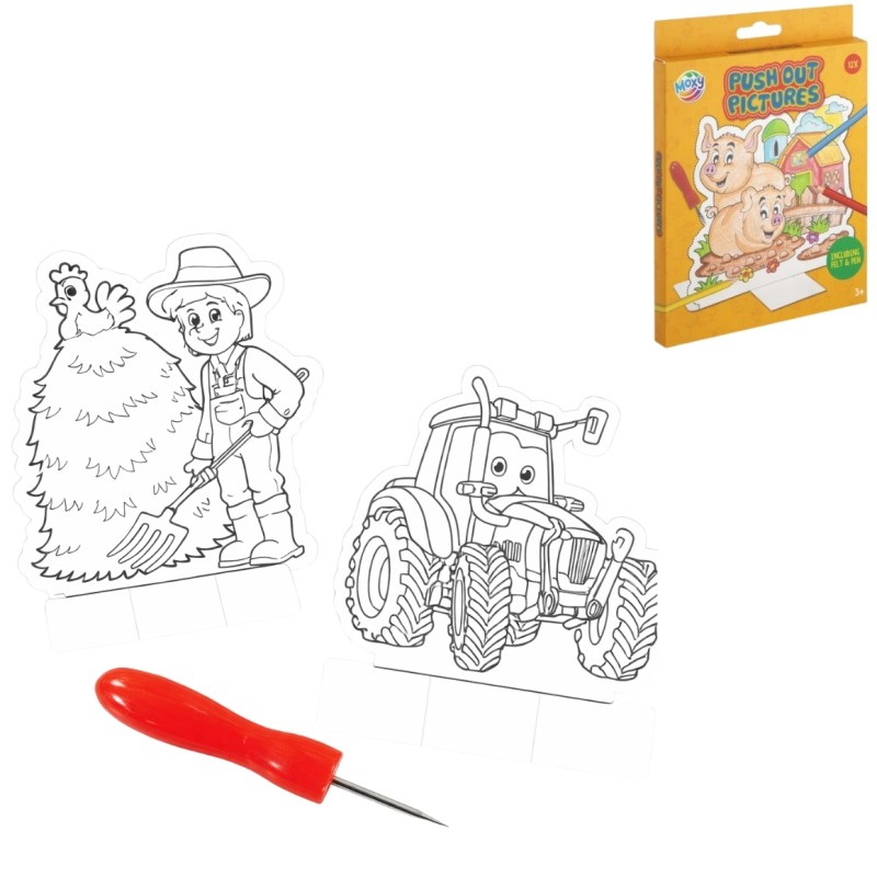 Prikblok boerderij