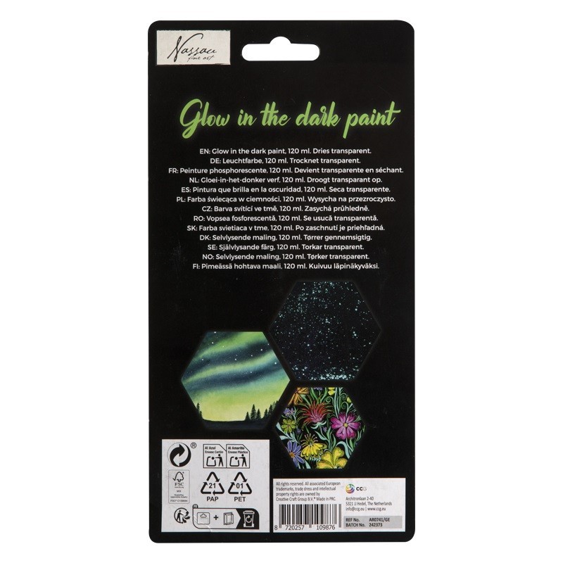 Glow in the dark verf