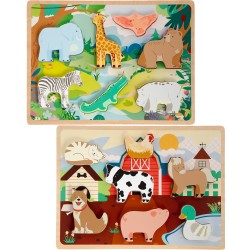 Houten 3D puzzel
