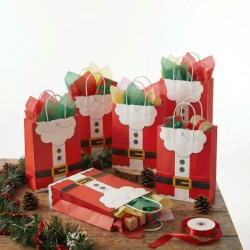 Cadeautasje Kerstman (6 st.)