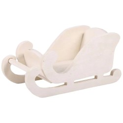 Houten arrenslee