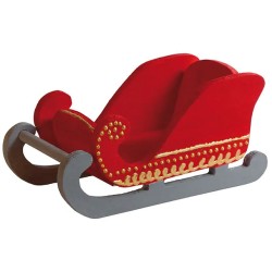 Houten arrenslee
