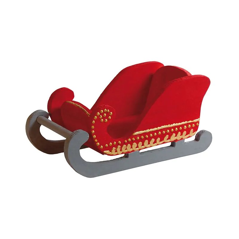 Houten arrenslee