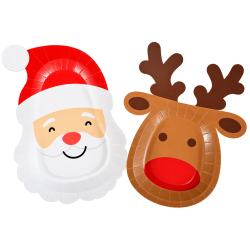 Kerstbordjes 3 st.