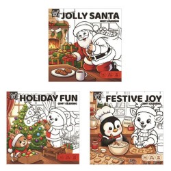 Kerst comfy kleurboek