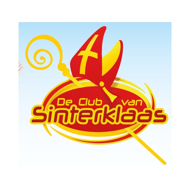 Club van Sinterklaas foamstickers