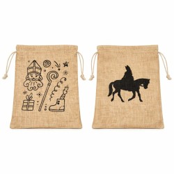 Sinterklaas jute zak (3 st.)